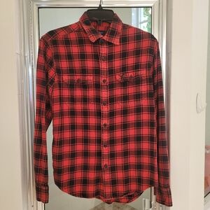 AMERICAN EAGLE Athletic Fit Flannel Shirt  ** Small **